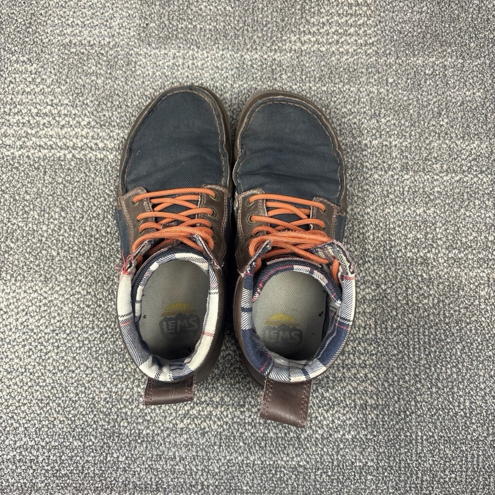 Lems Boulder Boots Navy Stout Zero Drop Wide Lightweight Hiking Size M 10.5 W 12 - Picture 6 of 8